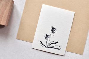 Rubber stamp: Wild ink plant