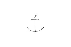 Rubber stamp: Anchor